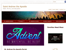 Tablet Screenshot of andrewcc.org